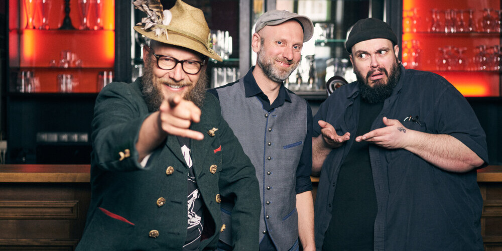 Tickets d´BavaResi, Drei wuide Unterwegs - anarchisches Musikkabarett in Nassenfels